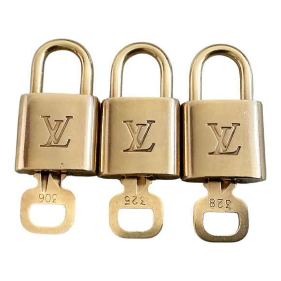 Louis Vuitton Accessories - Authentic Louis Vuitton Locks and Keys 300 Series